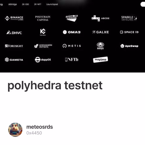 polyhedra testnet