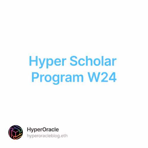 Hyper Scholar Program W24