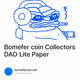 Bomefer coin Collectors DAO Lite Paper