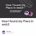 How I found my Place in web3