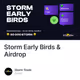 Storm Early Birds & Airdrop