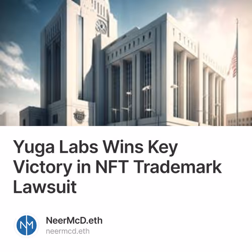 Yuga Labs Wins Key Victory in NFT Trademark Lawsuit