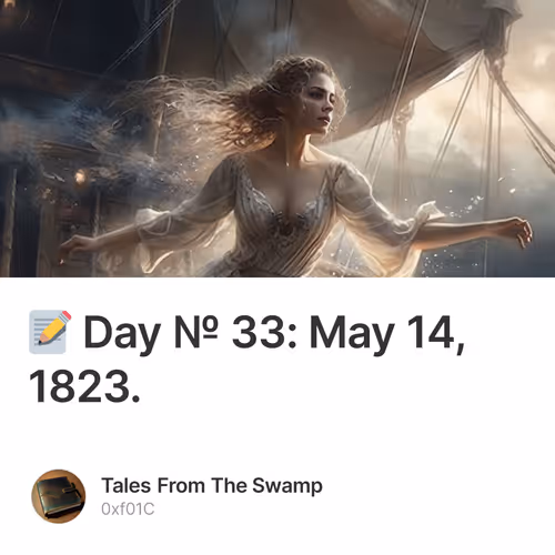 📝 Day № 33: May 14, 1823.