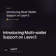 Introducing Multi-wallet Support on Layer3