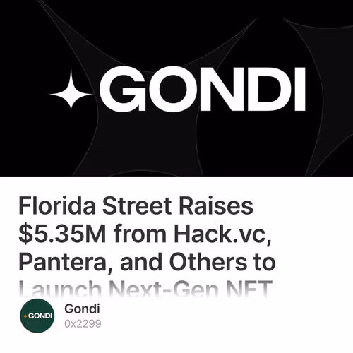 Florida Street Raises $5.35M from Hack.vc, Pantera, and Others to Launch Next-Gen NFT Lend