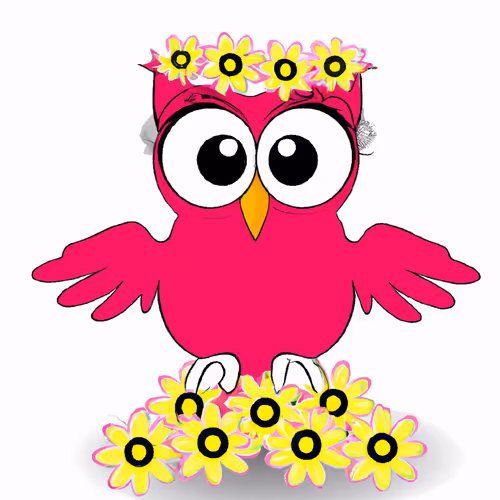 Funny owl