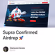 Supra Confirmed Airdrop 🚀