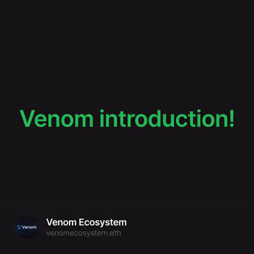 Venom introduction!