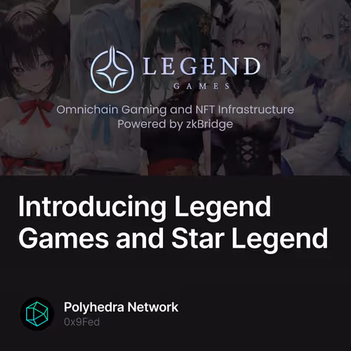 Introducing Legend Games and Star Legend