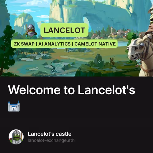 Welcome to Lancelot's 🏰