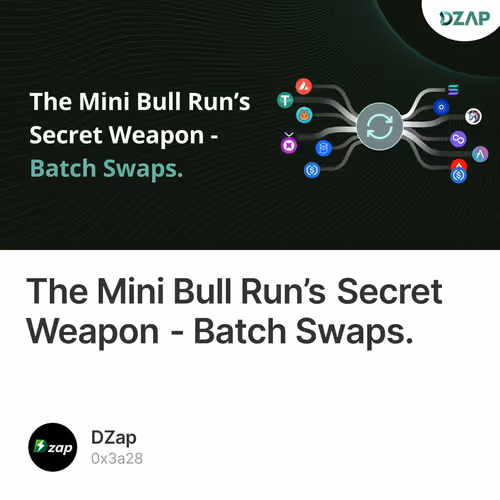The Mini Bull Run’s Secret Weapon - Batch Swaps.