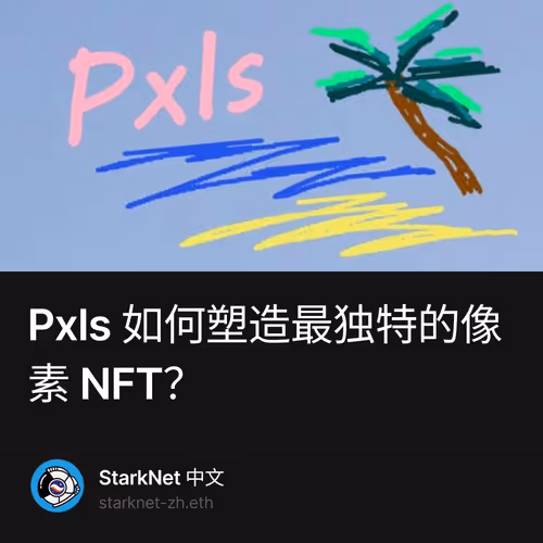 Pxls 如何塑造最独特的像素 NFT？