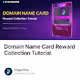 Domain Name Card Reward Collection Tutorial