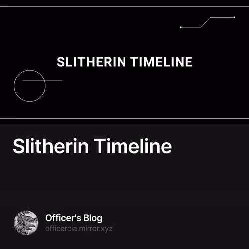Slitherin Timeline