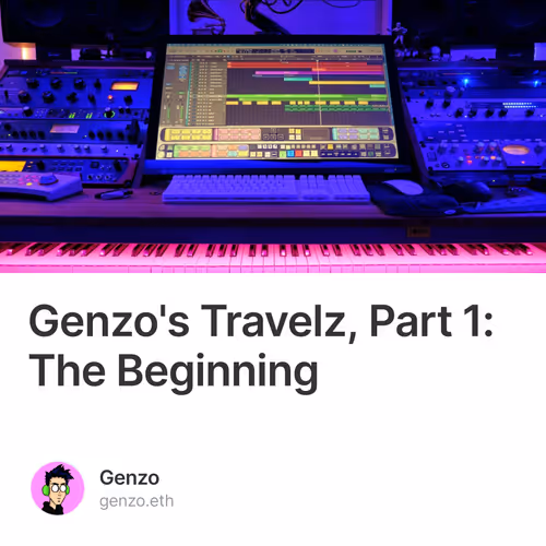 Genzo's Travelz, Part 1: The Beginning
