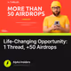 Life-Changing Opportunity: 1 Thread, +50 Airdrops