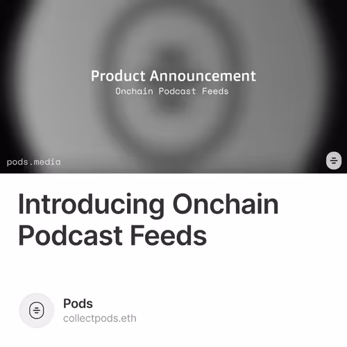 Introducing Onchain Podcast Feeds