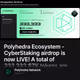 Polyhedra Ecosystem -CyberStaking  airdrop is now LIVE! A total of 333,333 $ZK tokens are