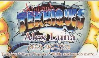 #AlexAirbrushLuna Artwork Airbrushed Collection