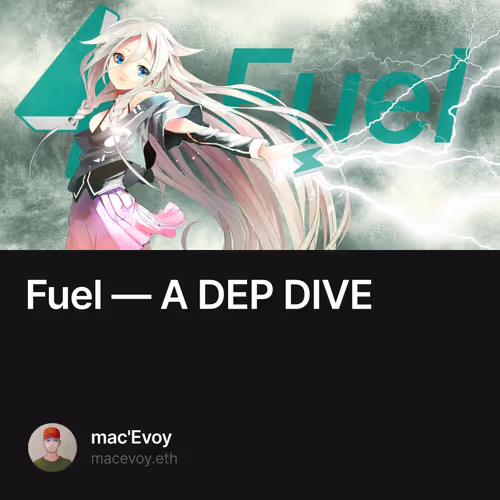 Fuel — A DEP DIVE