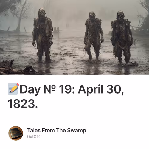 📝Day № 19: April 30, 1823.