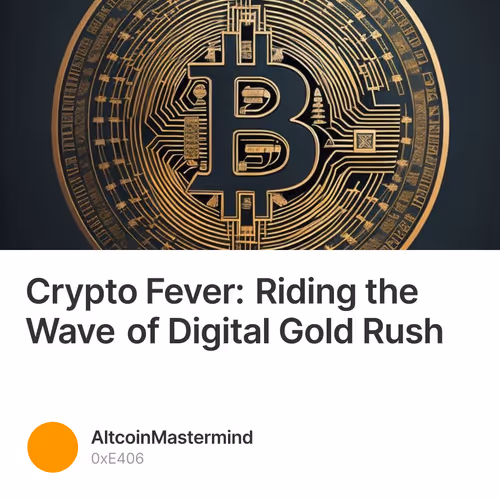 Crypto Fever: Riding the Wave of Digital Gold Rush