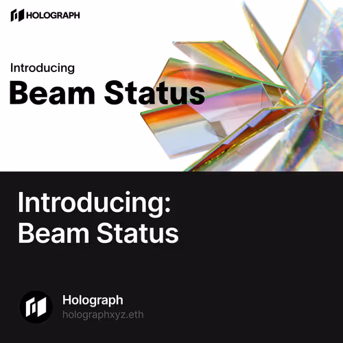 Introducing: Beam Status