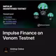 Impulse Finance on Venom Testnet