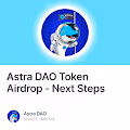 Astra DAO Token Airdrop - Next Steps