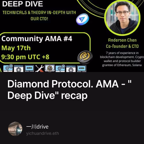 Diamond Protocol. AMA - "Deep Dive" recap