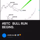 #BTC    BULL RUN BEGINS.