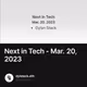 Next in Tech - Mar. 20, 2023