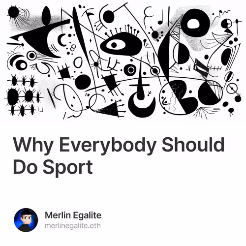 Why Everybody Should Do Sport