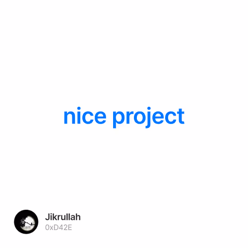 nice project