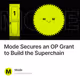 Mode Secures an OP Grant to Build the Superchain