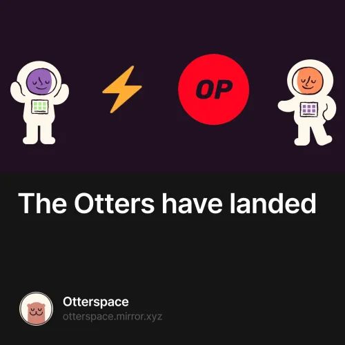 The Otters have landed