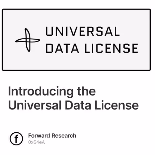 Introducing the Universal Data License