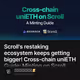 Scroll's restaking ecosystem keeps getting bigger! Cross-chain uniETH Guide: Minting on Sc