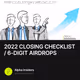 2022 CLOSING CHECKLIST / 6-DIGIT AIRDROPS