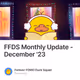 FFDS Monthly Update - December '23