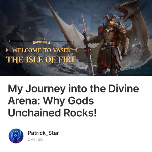 My Journey into the Divine Arena: Why Gods Unchained Rocks!