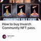 How to buy Invarch Community NFT pass.