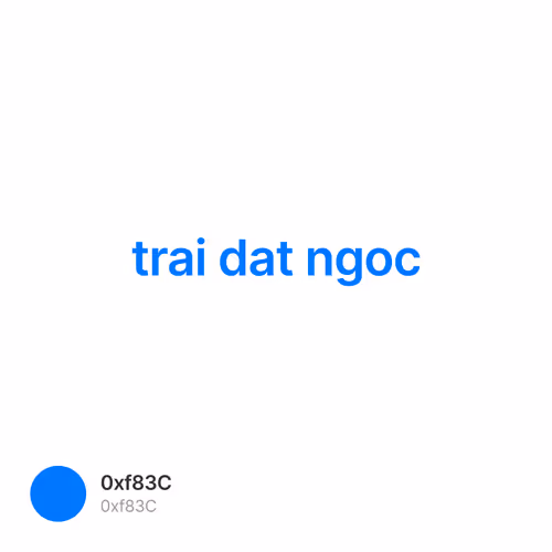 trai dat ngoc