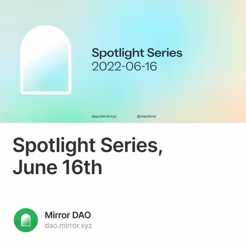 Spotlight Series June 16th