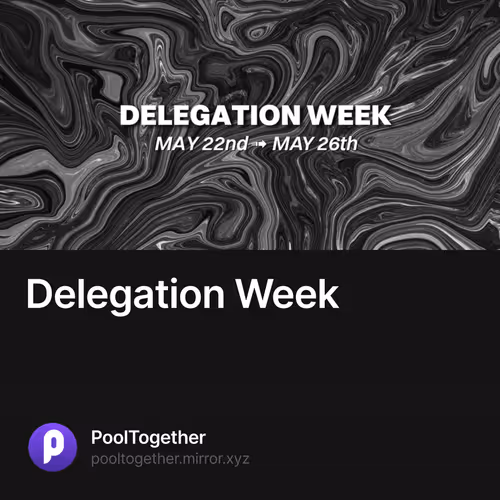 Delegation Week