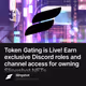 Token Gating is Live! Earn exclusive Discord roles and channel access for owning Slingshot