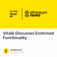 Vitalik Discusses Enshrined Functionality