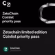 Zetachain limited edition Coinlist priority pass