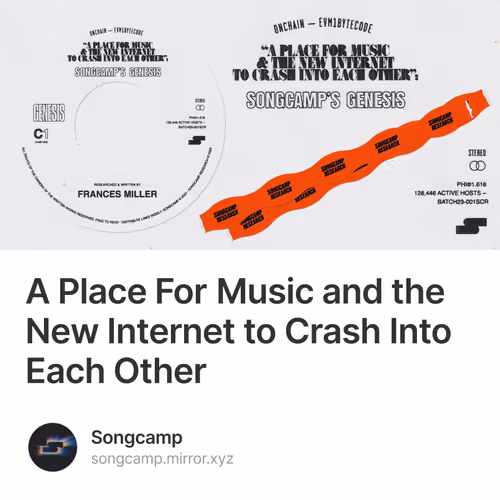A Place For Music and the New Internet to Crash Into Each Other