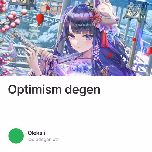 Optimism degen